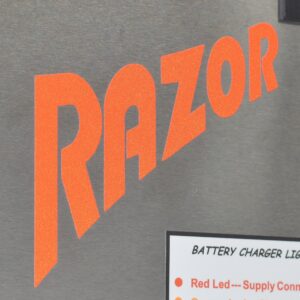 Razor Large Decoractive Decal